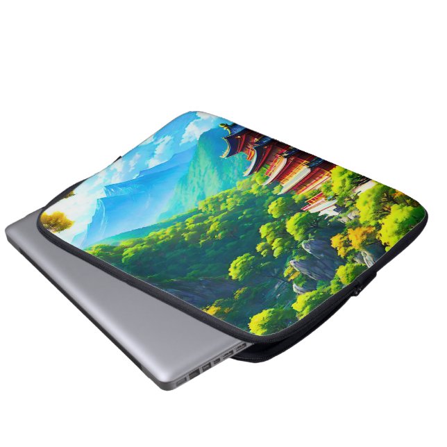 Kejsarlig lugn: Naturens famn Laptop Fodral (Framre botten)