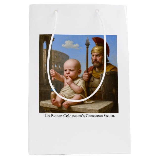 Kejsarsnitt i den romerska kolosseum (Framsidan)