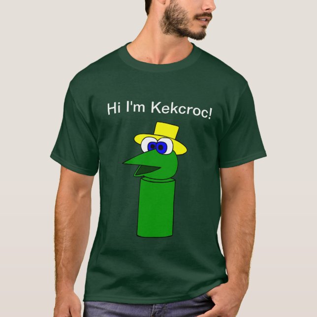 Kekcroc T-tröja T-shirt (Framsida)