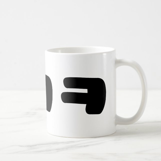 KEKEKE ㅋ ㅋ ㅋ Koreanska slang Kaffemugg (Höger)