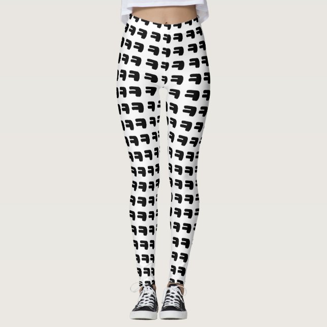 KEKEKE ㅋ ㅋ ㅋ Koreanska slang Leggings (Framsida)