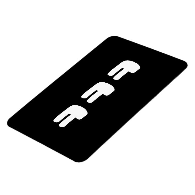 KEKEKE ㅋ ㅋ ㅋ Koreanska slang Magnet (Vänstra Sidan)