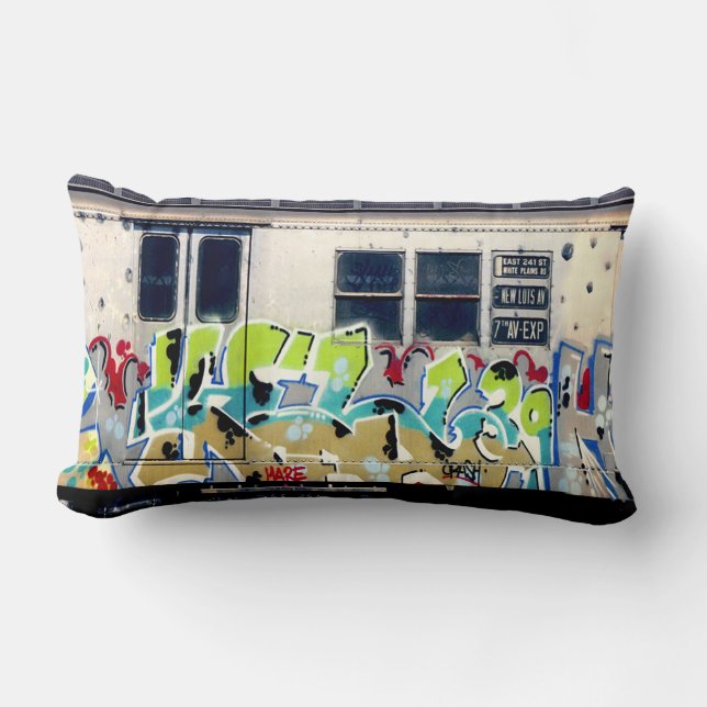 Kel1st Classic Graffiti Lumbar Pillow Lumbarkudde (Framsida)