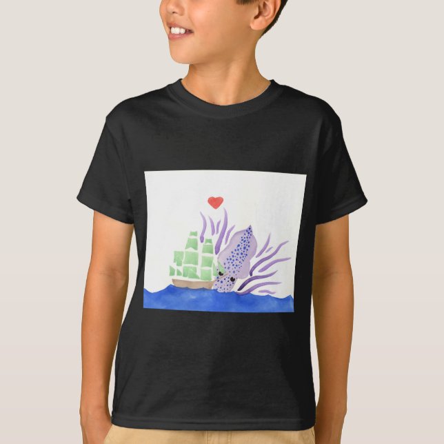 Kelar Krakenen T-shirt (Framsida)