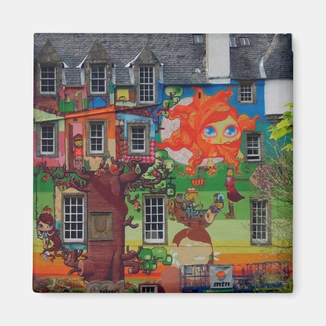 Kelburn Castle Brazilian Art Magnet (Framsidan)