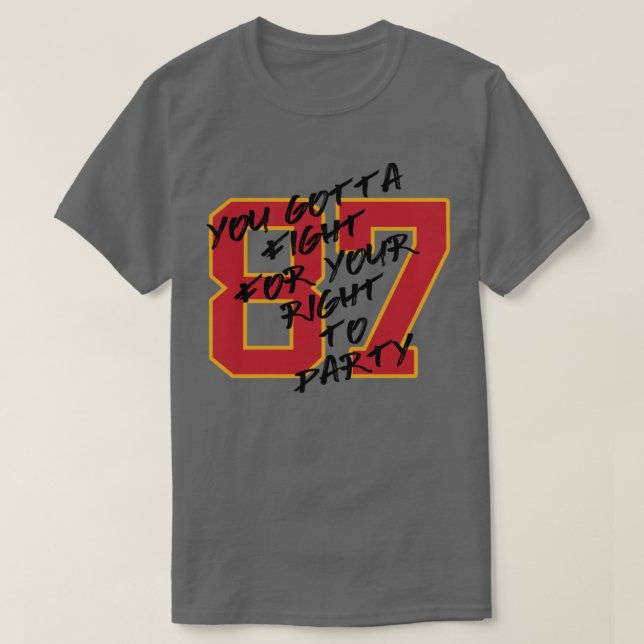 Kelce Party Shirt T (Design framsida)