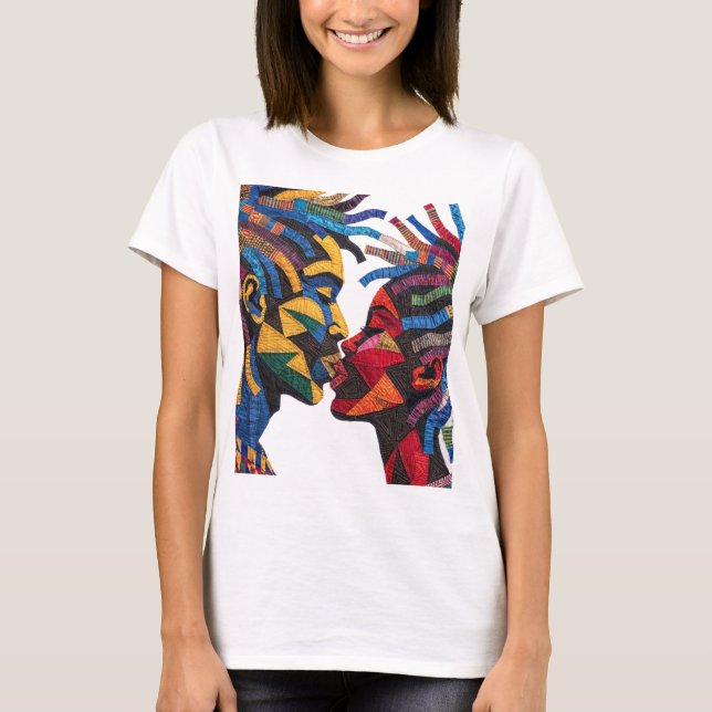 Kelebrar T-shirt för konsten att sydda (Framsida)