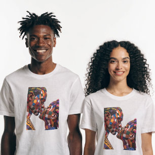 Kelebrerar konsten att sydda Quilt T-shirt