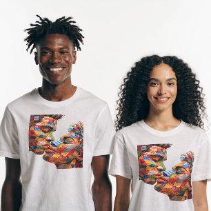Kelebrerar konsten att sydda Quilt T-shirt