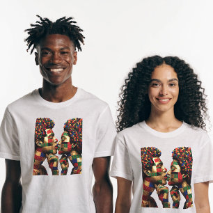 Kelebrerar konsten att sydda Quilt T-shirt