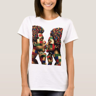 Kelebrerar konsten att sydda Quilt T-shirt