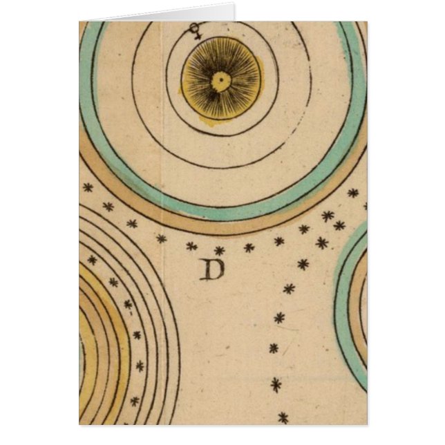 Kelestial atlas 6 hälsningskort (Framsidan)