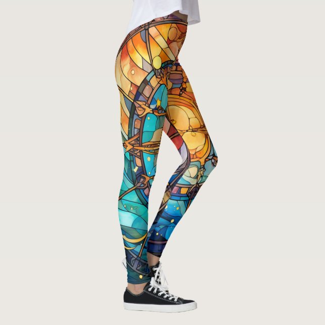 Kelestial glasform leggings (Höger)