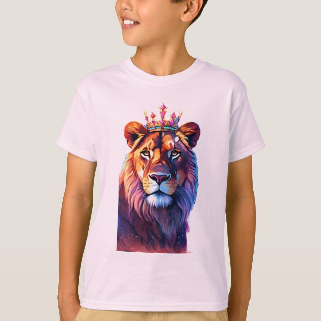kelestial Lejon T Shirt (Framsida)