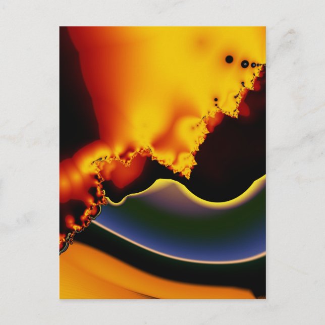 kelestialorganisk vykort (Framsida)