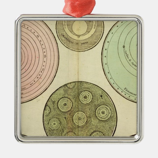 kelestisk julgransprydnad metall (Framsidan)