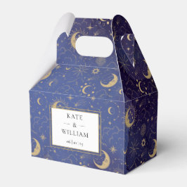 Kelestiska marschstadier och Måne Bröllop Presentaskar