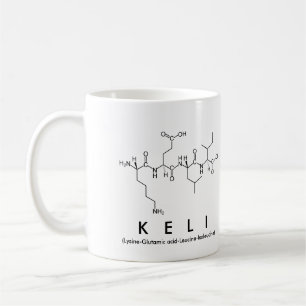 Keli peptide namn mugg