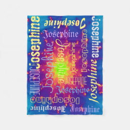 Kelig varm filt för ullpersonlignamn