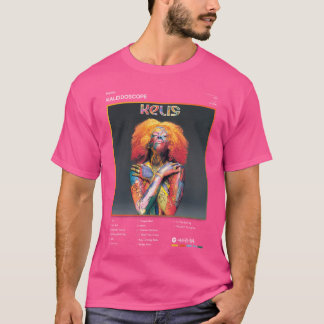 Kelis - Kaleidoscope Tracklist Album T Shirt