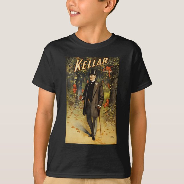 Kellar i skogen med demoner tee shirt (Framsida)