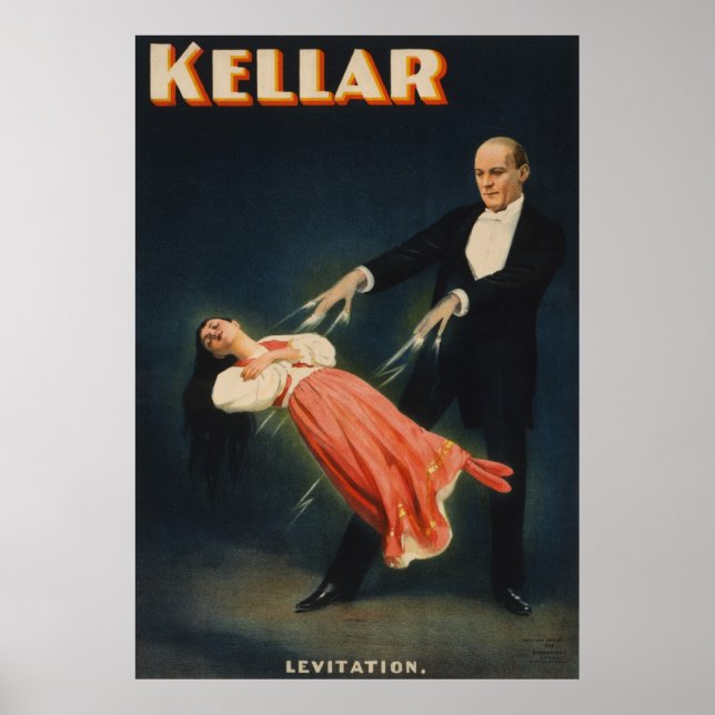 Kellar Levitation 3 Poster (Framsidan)