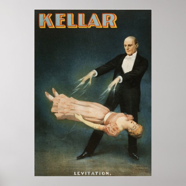 Kellar Levitation Poster (Framsidan)