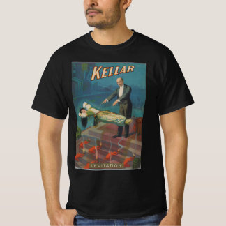 Kellar, Magician Levitation Magic Poster T Shirt