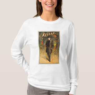 Kellar porträtt med den befordrings- affischen f t-shirt