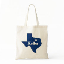 Keller, Texas Lone Star State Karta Cute K-Town