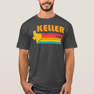 Keller Texas Vintage Distress Souvenir T Shirt