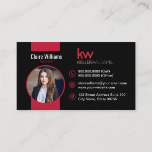 Keller Williams Affärskort Visitkort