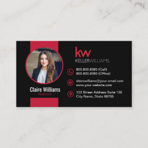 Keller Williams Affärskort Visitkort