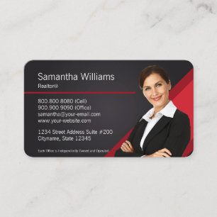Keller Williams fast egendomvisitkort Visitkort