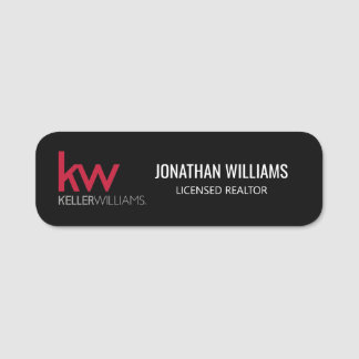 Keller Williams Namn bricka Namnbricka