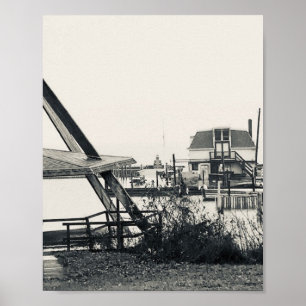 Kelleys Island in Winter V, fotografi Poster
