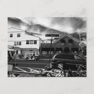 Kelley's Island, Ohio Street Foto Postkort Vykort