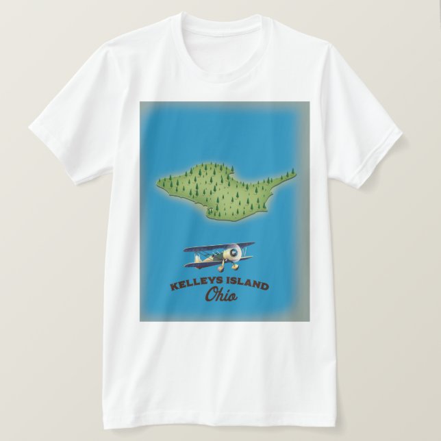 Kelleys Island Ohio T Shirt (Design framsida)