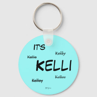 Kelli Keychain (blå) Nyckelring