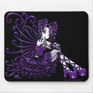 "Kelli" purpurfärgade felika Mousepad Musmatta