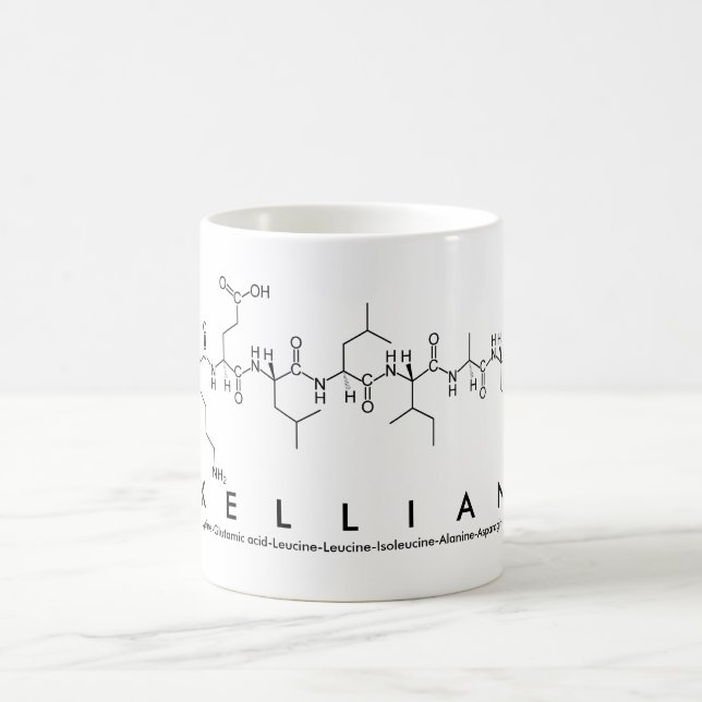 Kellian peptide namn mugg (Center)