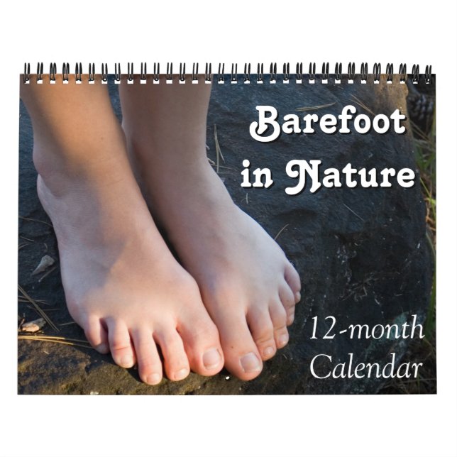 Kellie Barefoot i Nature 12-månaders kalender (Omslag)