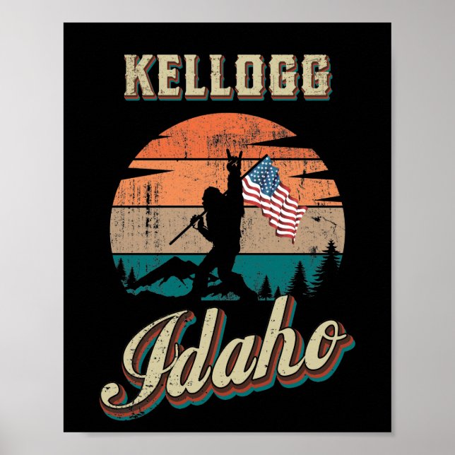 Kellogg Idaho Poster (Framsidan)