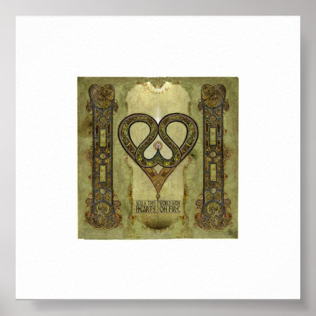 Kells Heartflame Poster (Framsidan)