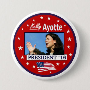 Kelly Ayotte för presidenten 2016 Knapp