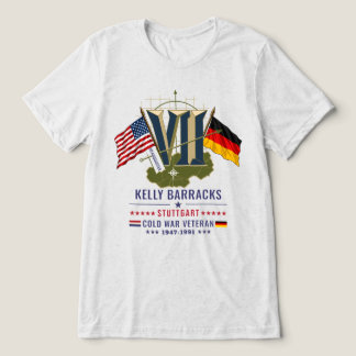 Kelly Barracks Stuttgart Kalla kriget-veteran T Shirt