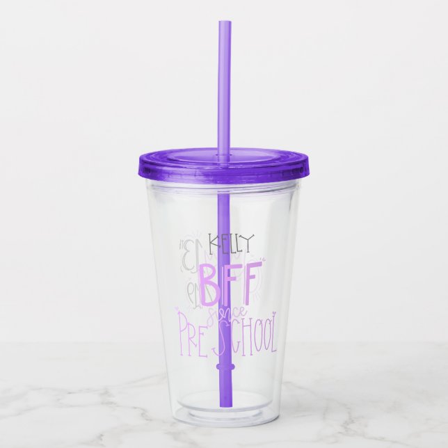 Kelly brudtärnaTumbler Take Away Mugg (Framsida)