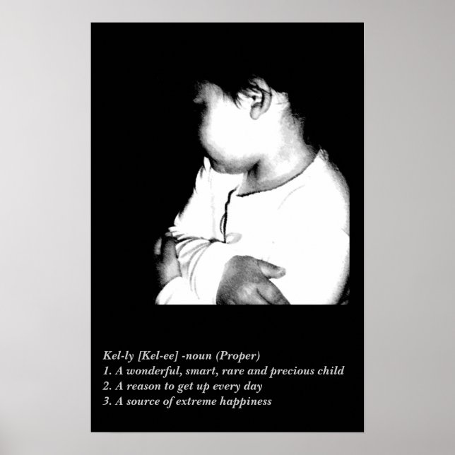 Kelly Charcol Poster (Framsidan)