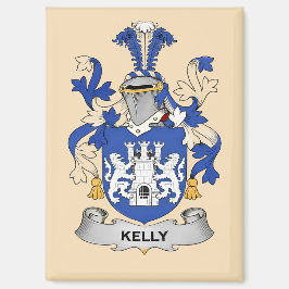 Kelly Coat of Arms Magnet