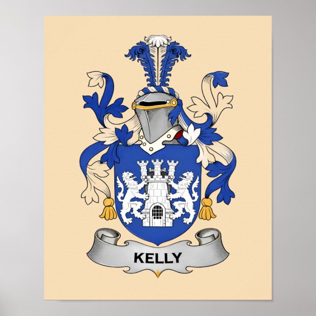 Kelly Coat of Arms Poster (Framsidan)